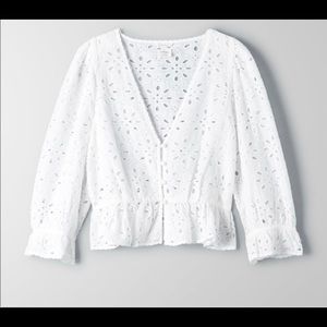 Aritzia la boheme caravan blouse XS